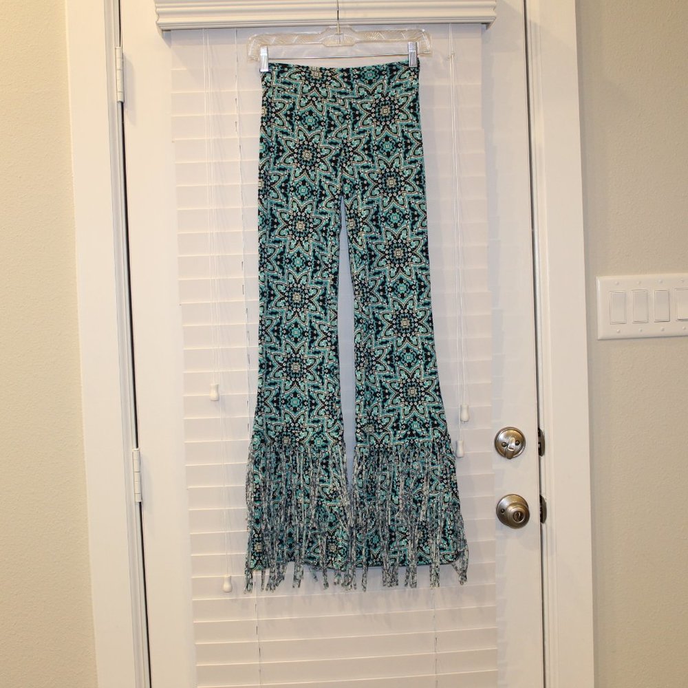 Disco flowy pants